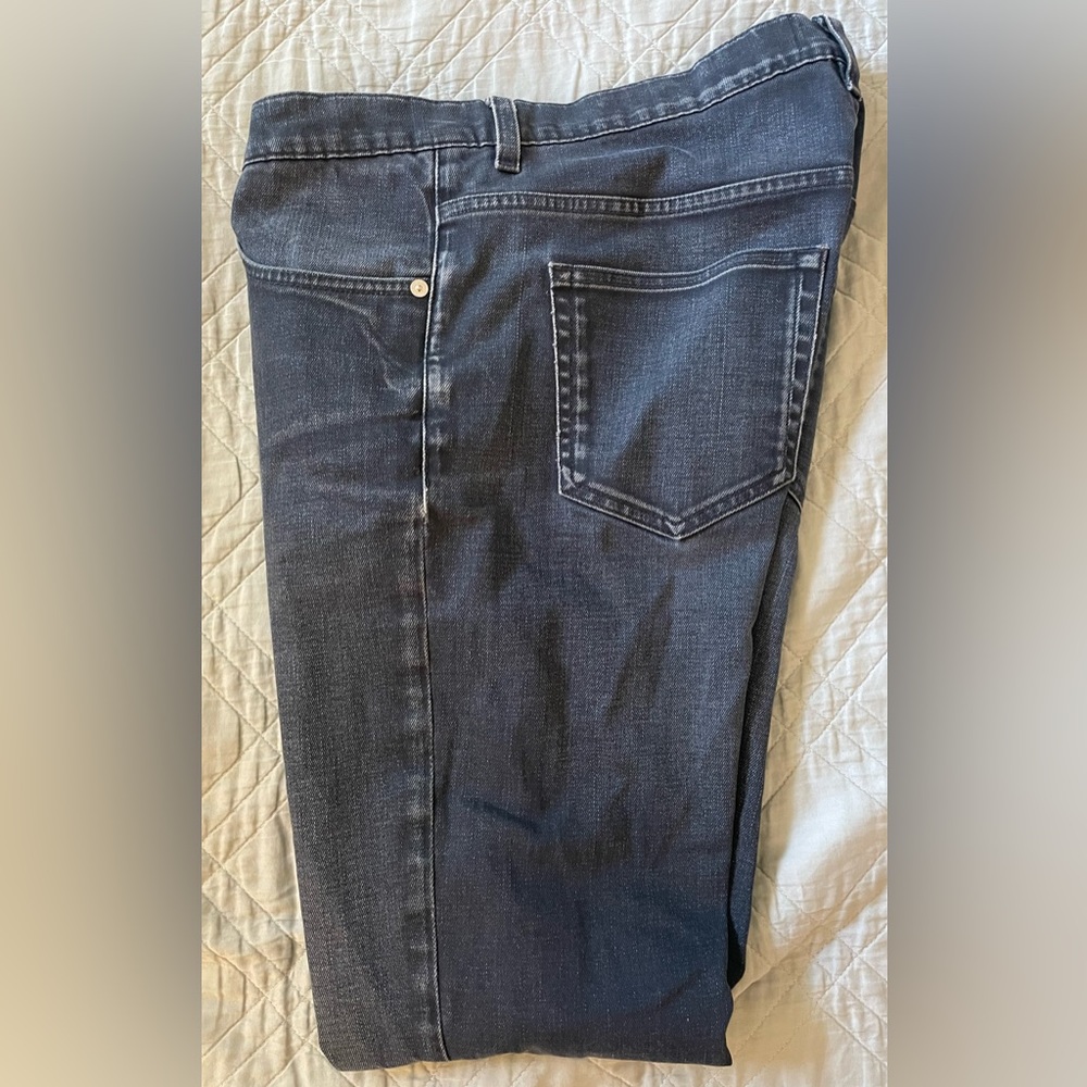 ACNE STUDIOS Made in Italy Town Twilight 5-Pocket Jean in Smoke‎ Black Size 34